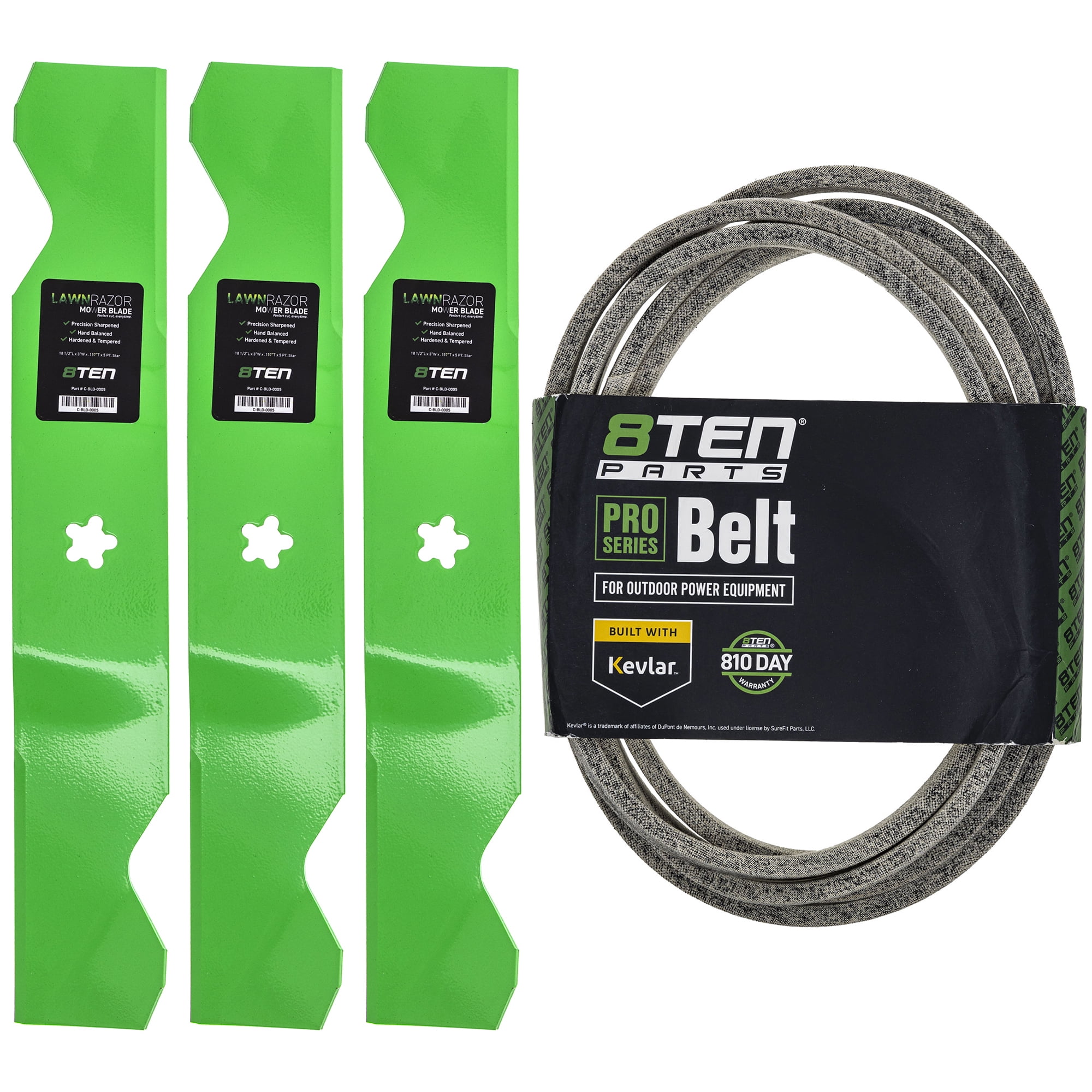 Snapper OEM High Lift Blade for 42-Inch Lawn Tractor Mower Decks