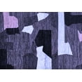 thumbnail image 1 of Ahgly Company Machine Washable Indoor Rectangle Oriental Blue Modern Area Rugs, 6' x 9', 1 of 4