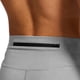 thumbnail image 3 of Ceisia Men's Quick Dry Compression Training Shorts 5 Inch Athletic Tights with Back Zipper Pocket for Summer Gray S Gifts, 3 of 4