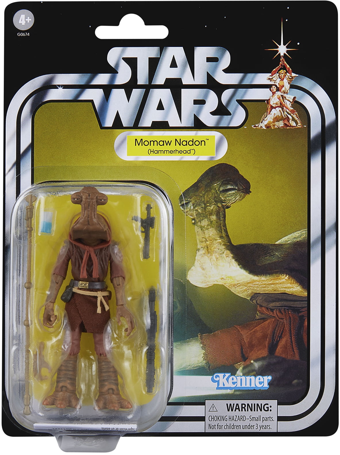 Hasbro Collectibles - Star Wars: A New Hope - Vintage Collection - Momaw Nadon Deluxe Action Figure