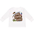thumbnail image 3 of Inktastic Gone Fishing with My Grandma Boys or Girls Long Sleeve Toddler T-Shirt, 3 of 5
