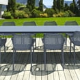 thumbnail image 4 of Air XL Extension 11 Piece Dining Set in Dark Gray, 4 of 6