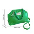 thumbnail image 3 of Bolso Mujer Bolsos cruzados Correa ajustable Satchel Bolsos Mensajero Verde, 3 of 8