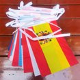 thumbnail image 5 of Lucakuins String Flag, World Cup Competition Cheering Prop Hanging Photo Supply Party Flags Ornaments, 5 of 5