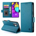 thumbnail image 4 of Magnetic Wallet Case with Card Holder & Stand for iPhone 17 Blue, 4 of 6