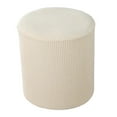 thumbnail image 2 of Housse de Protection Ronde pour Pouf Housses de Protection pour Tabouret Pouf Jaune, 2 of 8