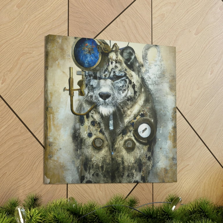 Steampunk Snow Leopard by IamChaosoftheMind on DeviantArt