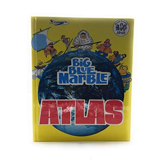 Pre-Owned Big blue marble atlas, 9780895429247, 0895429241, Hardcover, First Edition edition