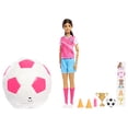 thumbnail image 4 of Muñeca Mattel Barbie Career Burst Jugadora de Fútbol, 4 of 4