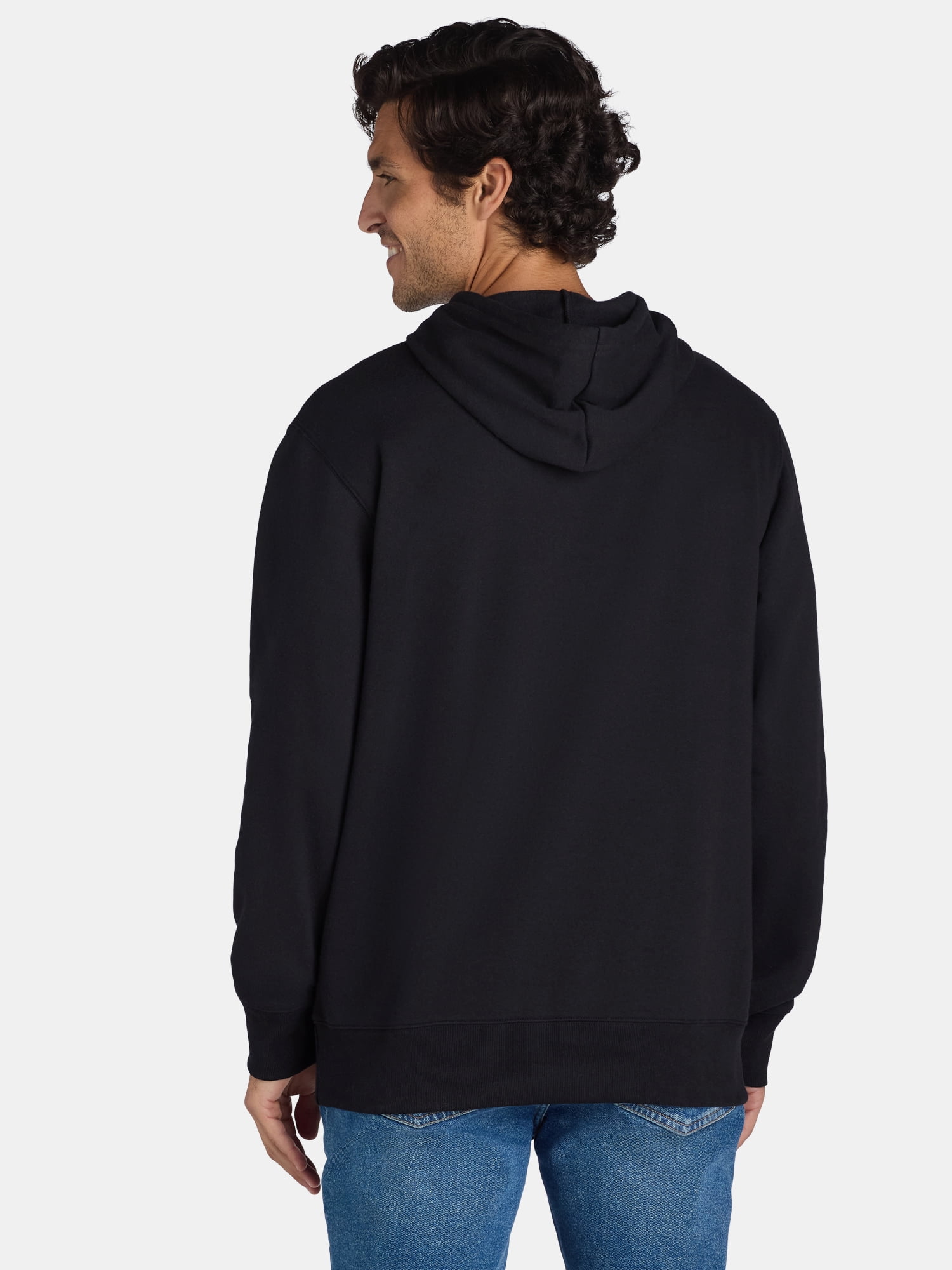 Nightmare Before Christmas Men's Jack and Sally Graphic Hoodie, Sizes S-3XL