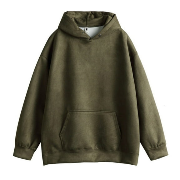 Essentials Hoodie for Women Unisex Solid Long Sleeve Loose Fit Casual Winter Y2k Clothes