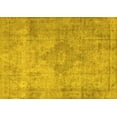 thumbnail image 1 of Ahgly Company Machine Washable Indoor Rectangle Persian Yellow Traditional Area Rugs, 2' x 5', 1 of 4