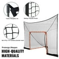 thumbnail image 4 of Vevor ZQGQQMTJK66YPRVT9V0 Hockey & Lacrosse Goal Backstop with Extended Coverage, 4 of 7