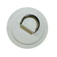 thumbnail image 3 of Mosiee 1Pcs Surfboard Dinghy Boat Pvc Patch With Stainless Steel D Ring Deck Rigging Sups Round Ring Pad Elastic Bungee Rope Tools, 3 of 9