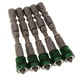 thumbnail image 4 of Juego de puntas de destornillador con cabeza magnética y vástago hexagonal para taladro eléctrico Verde, 4 of 9