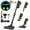 Black Green, variant on Maircle Cordless Vacuum, 40Kpa Vacuum Cleaner for Home, 40Min Stick Vacuum with LED Display, Lightweight Wireless Vacuum Rechargeable for Carpet Pet Hair