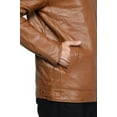 thumbnail image 6 of Men's Brown Leather Jacket, 6 of 6