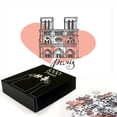 thumbnail image 2 of Ambesonne Notre Dame de Paris Jigsaw Puzzle Durable Cardboard, Broken Heart, 1000 pcs, Blush and Charcoal Grey, 2 of 5