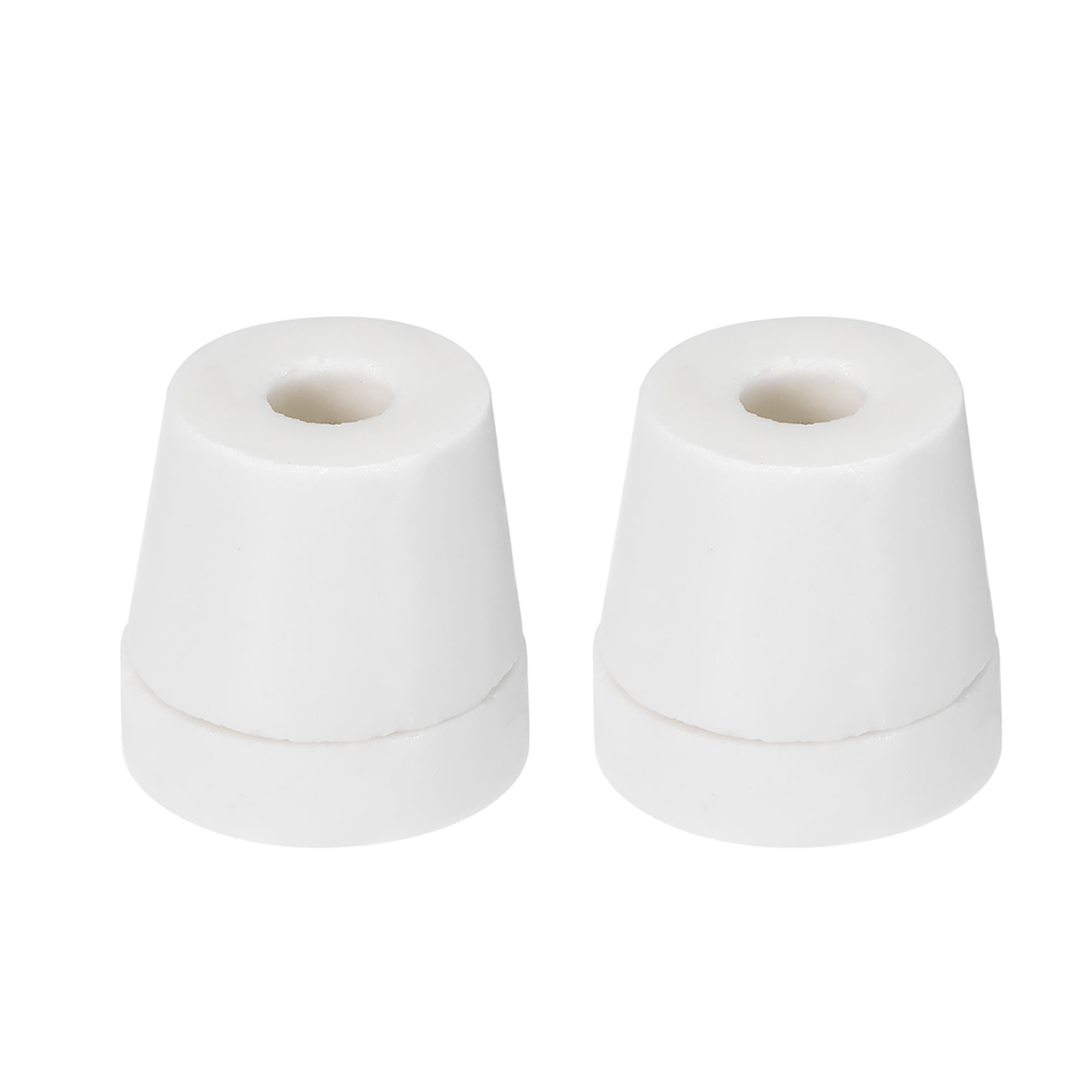 6.0mm Dia Ceramic Tapered Insulators Beads Alumina Porcelain Stepped