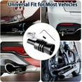 thumbnail image 2 of Turbo Whistle for Exhaust Pipe, Car Muffler Pipe Whistle Turbo Sound, Universal Car Roar Maker, Aluminum Exhaust Whistle 3 Sizes, Exhaust Pipe Oversized Roar Maker Car Accessories(Red,L), 2 of 8