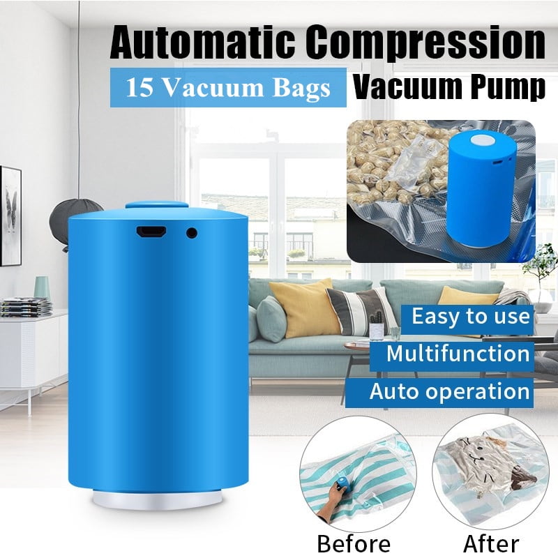 Portable Electric Air Pump Rechargeable MultiFunctional Mini Vacuum