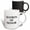 Multicolor, variant on 3drose, Matron of Honor. Bold Black Lettering on a White Background., 11oz Two-tone Red Mug