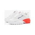 thumbnail image 2 of Fila Disruptor 2A White/Fila Navy/Fila Red (WS) (5XM00803 125) - 7.5, 2 of 4