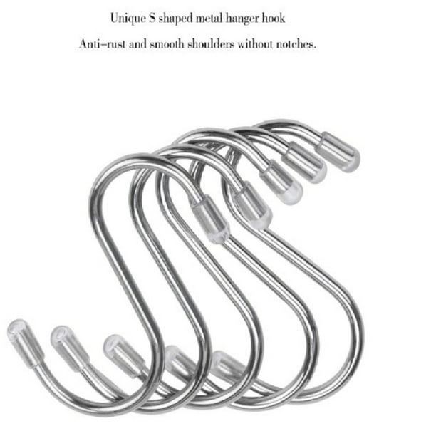 5 * Ganchos En Forma De S De Metal Pesado En Forma De S Por Paquete Utilizados Para Utensilios De Cocina Tmvgtek Libre de BPA