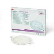 3M 90613 Tegaderm Adhesive Foam Dressing 5 5/8 in. x 6 1/8 in. Oval (Each)