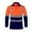 j6-BU2, variant on LIIPEE High Visibility Reflective Polo Shirt For Men Long Sleeve Tennis Collar Shirts Male Comfortable Breathable Polos Workwear,L