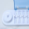 thumbnail image 3 of Soporte para cepillo de dientes eléctrico, con caja organizadora de 4 cabezales de cepillo, para Oral B, 3 of 4
