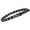 Black, variant on Pin Buckle Belts for Female Full Sequins Waist Belt English Letter Print Belt
