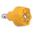 thumbnail image 4 of Boquilla de pulverización para hidrolavadora 6 en 1, multifuncional, ajustable, con conector de 1/4, punta de conexión amarilla, 4 of 14