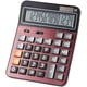 thumbnail image 1 of Calculadoras estándar profesionales financieras, calculadora grande, calculadora de escritorio de oficina/negocio/científica con pantalla grande de 14 dígitos, energía dual de batería solar y AAA Namotu CZBG-ZH16, 1 of 3
