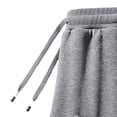 thumbnail image 4 of Mens Athletic Sweatpants with Zipper Pockets,Workout Gym Joggers Pants for Men Running Jogging Pants Lamb Wool Sherpa Lined Sweatpants, 4 of 5