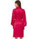thumbnail image 1 of Gibobby Albornoz para mujer invierno Albornoz de satén para dama de honor, pijama de satén con para equipo de fiesta de boda para mujer(Vino,CH), 1 of 4