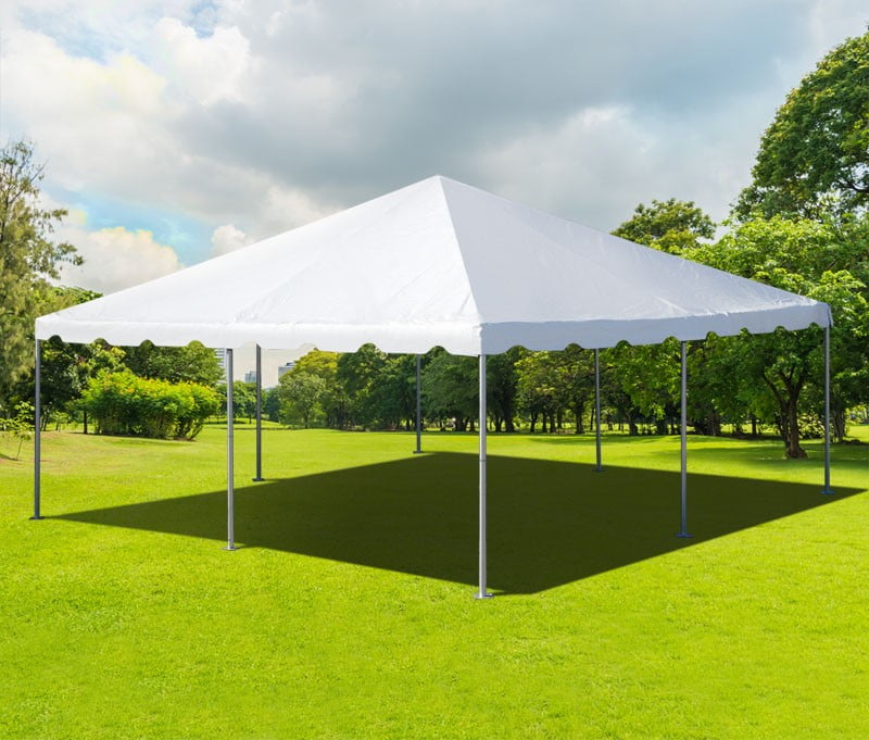 Party Tents Direct Weekender West Coast Frame Event Party Tent, White 20x20