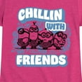 thumbnail image 3 of Despicable Me Minions - Chillin' with Friends - Toddler & Youth Girls Short Sleeve Graphic T-Shirt, 3 of 5