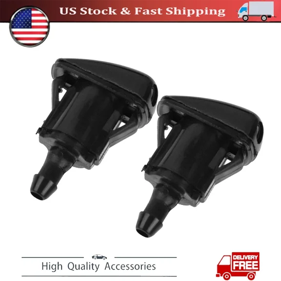 Aniceparthy 2PCS Windshield Washer Nozzle For Toyota Tundra 2000-2004 Sequoia 2001-2002