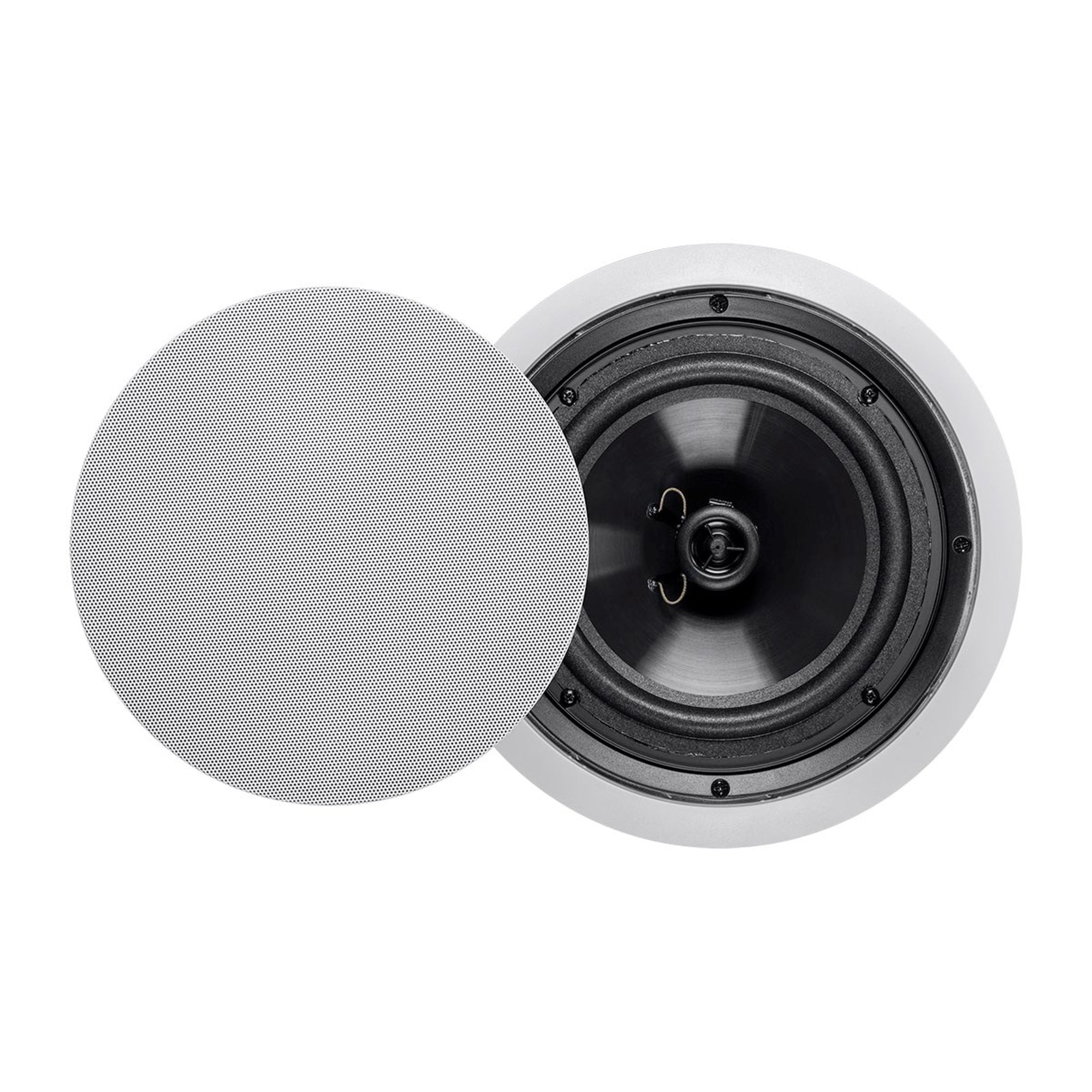Monoprice Aria Ceiling Speakers 8 Inch Polypropylene 2 Way Pair