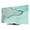 Aqua, variant on Marble Sage Green TV Dust Cover,Stretchable TV Screen Desktop Computer Protector Cover,Modern Abstract Ink Painting Luxury Television Dustproof Slipcover for 19–24 Inch Flat or Curved TVs