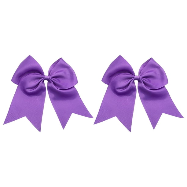 Guardurnaity 2 unids/set accesorios duraderos para el cabello para ingredientes seguros de larga duración durabilidad cinta de grosgrain para el Cuidado del cabello Púrpura