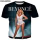 thumbnail image 1 of Nueva camiseta de hip hop para hombres/mujeres cantante Beyonce 3D camisetas impresas casual estilo Harajuku camiseta streetwear tops, 1 of 4