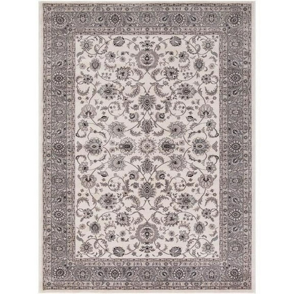 Concord Global Kashan Mahal - Beige - 7'10in. x 9'10in.