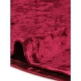thumbnail image 5 of INSPIRE CHIC Women's Velvet Ruched Front Party Clubwear Tank Top XS Burgundy, 5 of 6