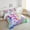 Initial Q Letter, variant on Erosebridal Initial Letter G Bedding Twin Comforter Set, Black Gray Down Comforter, Kawaii Bow-tie Reversible Comforters & Duvets, Lightweight Room Decorative, 2 Pieces