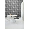 thumbnail image 4 of ESTA Home Tevye Grey Wood Geometric Wallpaper, 20.5-in by 33-ft, 4 of 11