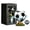 Black, variant on Soccer Ball Shaped Rotating Drinking Glass Cup, 300ml Soccer Trophy Beer Glass, Novelty Football Trophy Cup,10Oz Beer Glasss for Sports Enthusiasts Soccers Lover, Easy to Clean