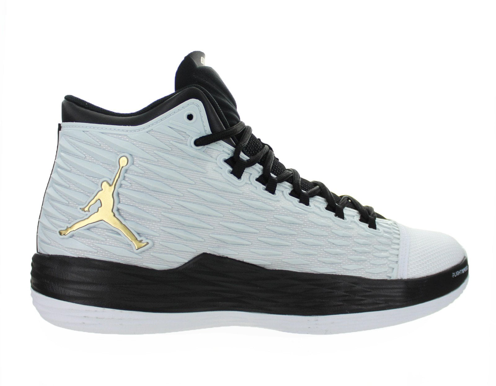 taal dak ventilatie Nike Air Jordan Melo M13 White/Metallic Gold-Black 881562-131 Men's Size 13  - Walmart.com
