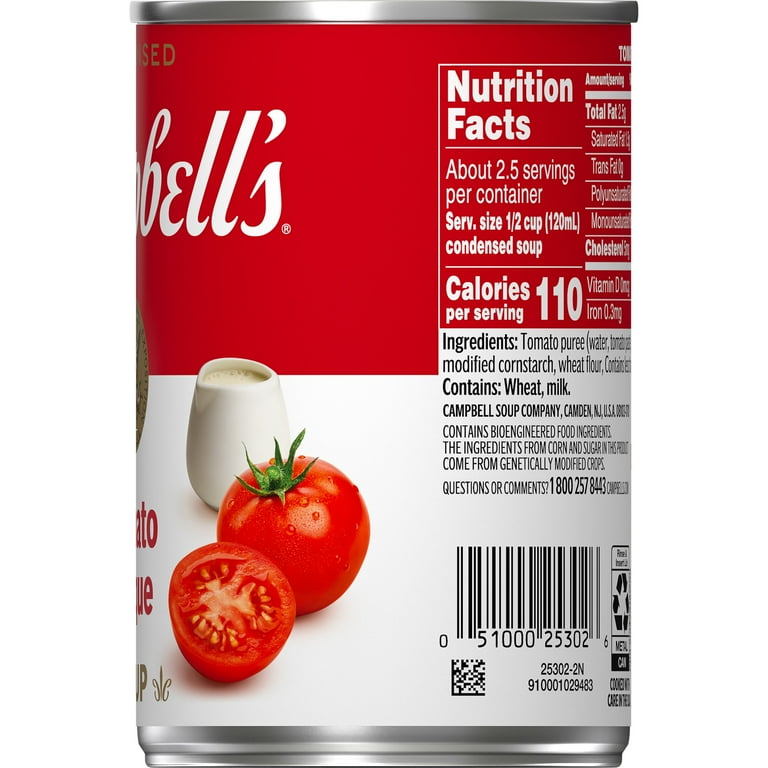 Campbell's soup cheap tomato bisque